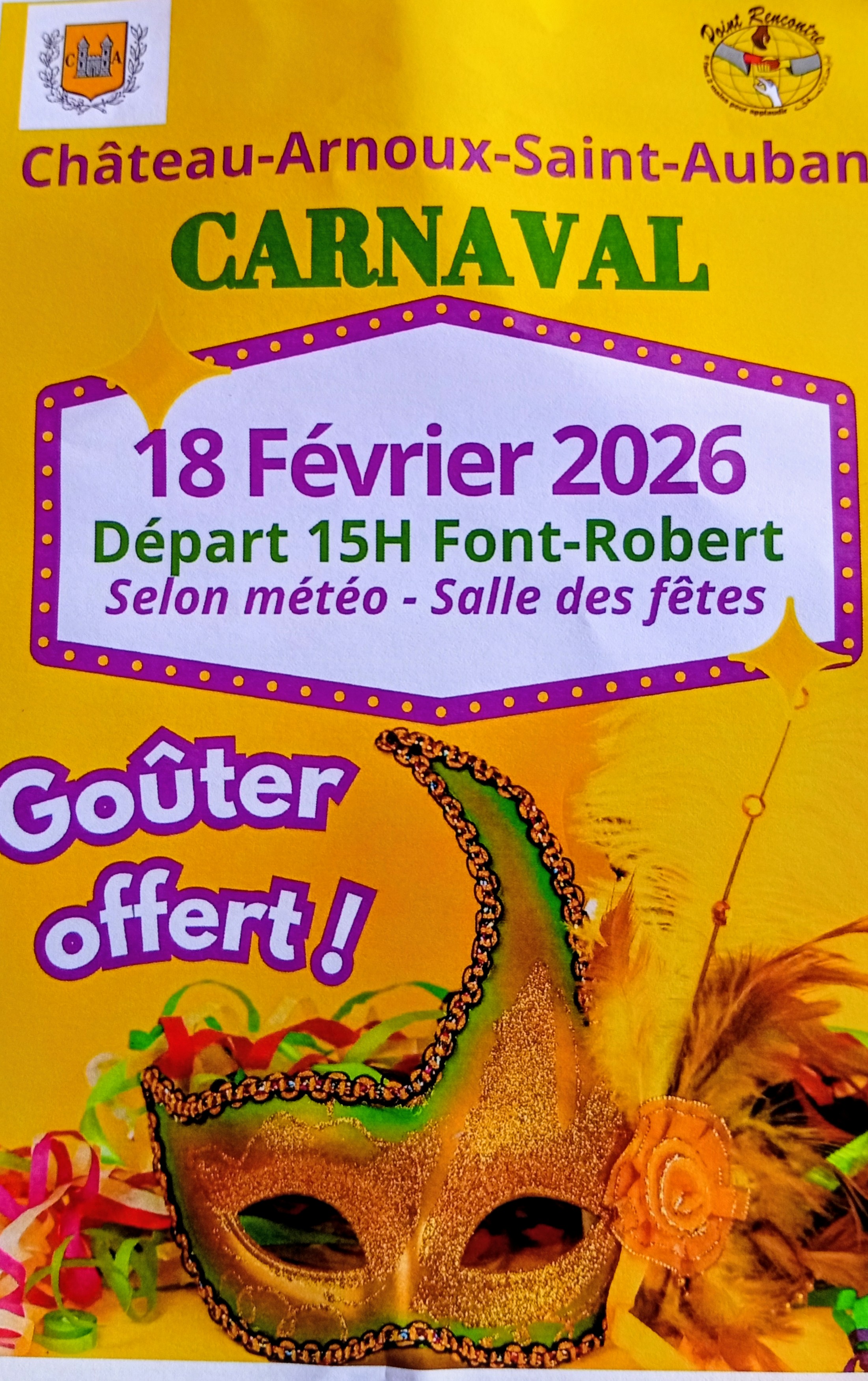 CARNAVAL 18 f�vrier 2026 15h
