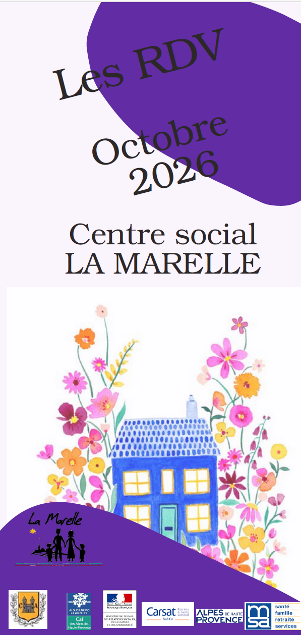 Les RDv de la Marelle octobre 2026
