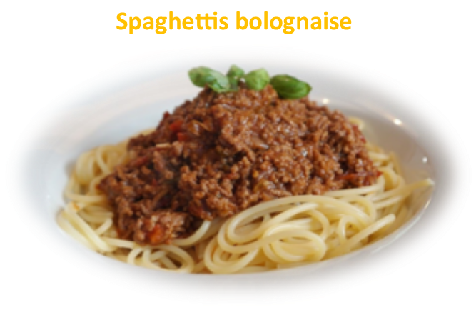 spaghetti bolognaise