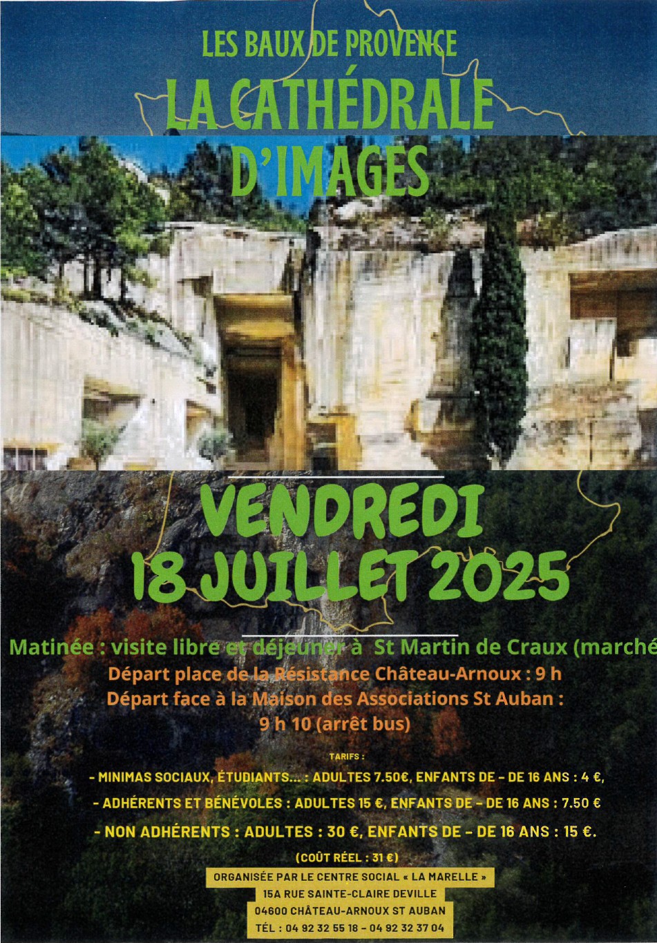Sortie famille - cathdrale d'images