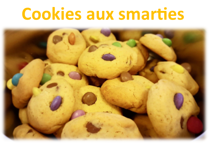 cookies aux smarties