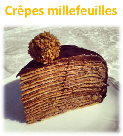 Crpes millefeuilles