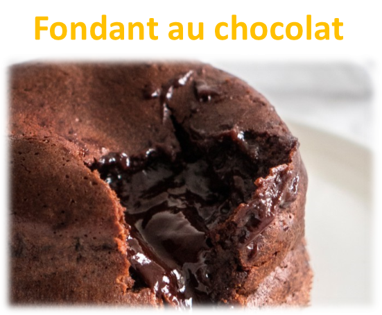 Fondant au chocolat