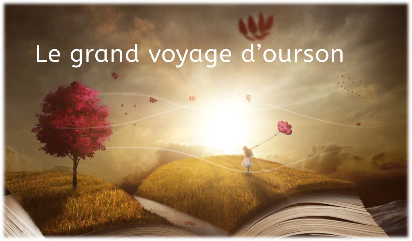 Le grand voyage d'ourson blanc